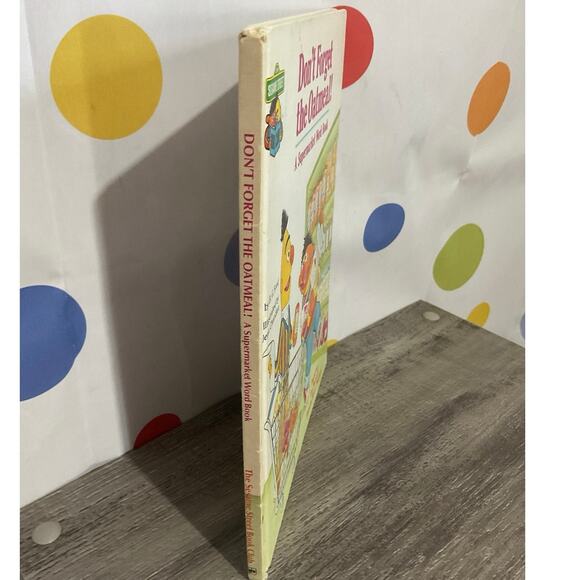 1980 Sesame Street Don’t Forget The Oatmeal By B.G. Ford - Picture 7 of 9